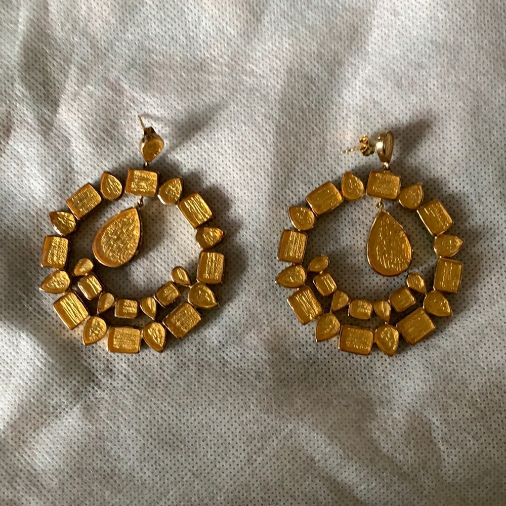 Isharya resin earrings